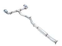 AWE Tuning Subaru BRZ/ Toyota GR86/ Toyota 86 Track Edition Cat-Back Exhaust- Chrome Silver Tips