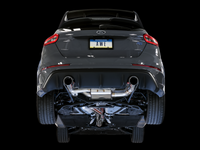 AWE Tuning Ford Focus RS SwitchPath Cat-Back Exhaust - Chrome Silver Tips