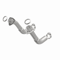 MagnaFlow 66-72 Chevy C10 Pickup V8 2-Piece Front Exhaust Pipe Kit (2in Tubing/Clamps/Inlet Flanges)