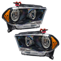 Oracle 11-13 Dodge Durango SMD HL Halogen - Black - Blue