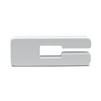 ORACLE Lighting Universal Illuminated LED Letter Badges - Matte Wht Surface Finish - C