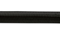Vibrant -10 AN Black Nylon Braided Flex Hose (2 foot roll)