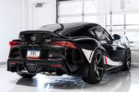 AWE Tuning 2020 Toyota Supra A90 Resonated Touring Edition Exhaust - 5in Diamond Black Tips