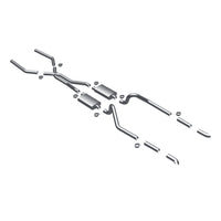 MagnaFlow SYS Cat-Back 67-70 Mustang 2.50inch w/Tru-X