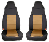 Rugged Ridge Neoprene Front Seat Covers 97-02 Jeep Wrangler TJ