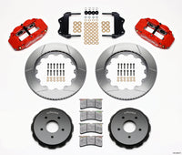 Wilwood Narrow Superlite 6R Front Hat Kit 14.00in Red 2004-2006 Pontiac GTO