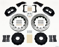 Wilwood Narrow Superlite 6R Front Hat Kit 14.00in Drilled 65-82 Corvette C2/C3