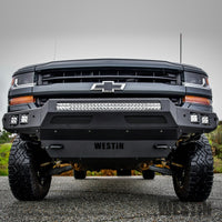 Westin 16-19 Chevy/GMC Silverado/Sierra 1500 Pro-Mod Front Bumper - Textured Black
