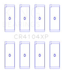 King Engine Bearings Audi/VW 83-03 1.6L/1.8L/2.0L Performance Rod Bearing Set - Size +0.25mm