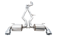 AWE Tuning 2020 Toyota Supra A90 Non-Resonated Touring Edition Exhaust - 5in Chrome Silver Tips
