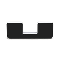 ORACLE Lighting Universal Illuminated LED Letter Badges - Matte Blk Surface Finish - U
