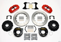 Wilwood Narrow Superlite 4R Rear P-Brk Kit 14.00in Red New Big Ford 2.50in Offset