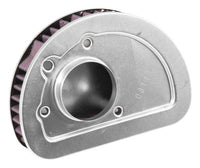K&N Replacement Unique Air Filter 6.625in L x 4.75in W x 1.625in H with 1 Flange for Harley-Davidson