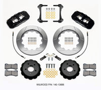 Wilwood AERO6 Front Hat Kit 14.00 15-23 Mustang w/Lines