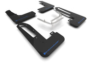 Rally Armor 23-26 Honda Civic Type R Black Mud Flap Light Blue Logo