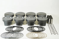 Mahle MS Piston Set SBF 392ci 4.030in Bore 3.85in Stroke 6.2in Rod .927 Pin -6cc 11.1 CR Set of 8