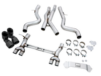 AWE Tuning BMW F8X M3/M4 Track Edition Cat-Back Exhaust - Diamond Black Tips