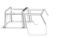 Rampage 1987-1995 Jeep Wrangler(YJ) Soft Top Hardware - Black