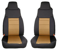 Rugged Ridge Neoprene Front Seat Covers 97-02 Jeep Wrangler TJ