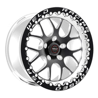 Weld S77 HD 17x10 / 6x135mm BP / 7.2in. BS Black Wheel (HD Low Pad) - Black Single Beadlock MT (Copy)