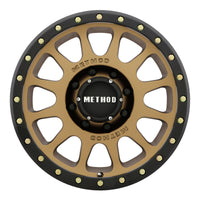 Method MR305 NV 18x9 +18mm Offset 8x170 130.81mm CB Method Bronze/Black Street Loc Wheel