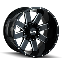 ION Type 141 20x10 / 6x135 BP / -19mm Offset / 106mm Hub Gloss Black Milled Wheel