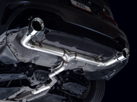 AWE Tuning 19-23 BMW 330i / 21-23 BMW 430i Base G2X Track Edition Axle-Back Exhaust - Chrome Silver