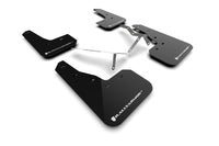 Rally Armor 22-26 Honda Civic/Civic Si/Sport Black UR Mud Flap w/White Logo