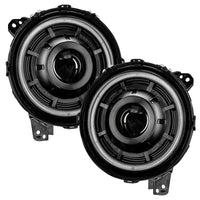 Oracle Oculus Bi-LED Projector Headlights for Jeep JL/Gladiator JT - Matte Blk - 5500K