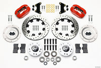 Wilwood Forged Dynalite Front Kit 12.19in Drilled Red 49-54 Chevy/53-62 Corvette (*Line Kit Needed*)