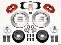 Wilwood Narrow Superlite 6R Front Hub Kit 14.00in Red WWE ProSpindle