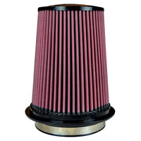 Injen Oiled Air Filter 5.0in Flange ID / 7.0in Twist Lock Base / 7.9in Media Height / 5.0in Top