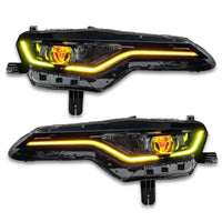 Oracle 19-21 Chevy Camaro SS/RS RGBW+A Headlight DRL Upgrade Kit - ColorSHIFT 2