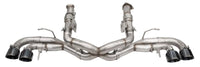 Corsa 2020-25 Corvette C8 3in Xtreme Cat-Back Exhaust 4.5in Black Quad Tips - Deletes stock AFMValve