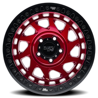 Dirty Life 9313 Enigma Race 17x9 / 6x139.7 BP / -38mm Offset / 106mm Hub Crimson Candy Red Wheel