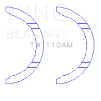 King Engine Bearings Honda D15A2/D15A3/D15B1/D15B2/D15B7/D15B8/D15Z1 Thrust Washer Set