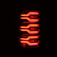 AlphaRex 19-21 Dodge Ram 1500 Luxx-Series LED Tail Lights Alpha-Black w/Activ Light/Seq Signal