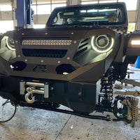 Oracle Oculus Bi-LED Projector Headlights for Jeep JL/Gladiator JT - Matte Blk - 5500K