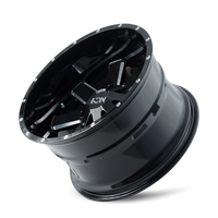 ION Type 141 20x9 / 8x180 BP / 18mm Offset / 124.1mm Hub Gloss Black Milled Wheel