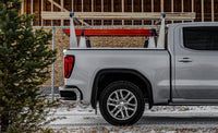 Access ADARAC Aluminum Uprights 24in Vert Pro Kit (2 Uprights w/1 66in Cross Bar) Silver Truck Rack
