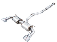 AWE Tuning Subaru BRZ/ Toyota GR86/ Toyota 86 Touring Edition Cat-Back Exhaust- Chrome Silver Tips