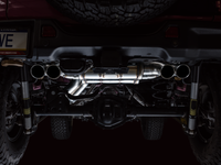 AWE Tuning 21+ Wrangler 392 Switchpath Cat-Back Exhaust- Quad BashGuards