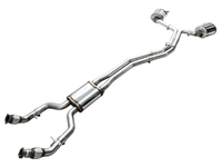 AWE Tuning Audi 2019-2023 C8 A6/A7 3.0T Touring Edition Cat-Back Exhaust- Turn Downs