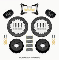 Wilwood Dynapro Radial Front Drag Kit 12.90in Drilled 15-23 Mustang