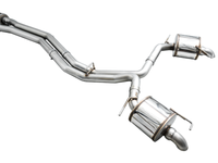 AWE Tuning Audi 2019-2023 C8 A6/A7 3.0T Touring Edition Cat-Back Exhaust- Turn Downs