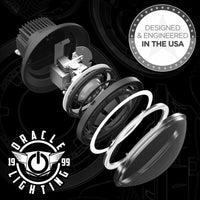 ORACLE Lighting 0718 Jeep Wrangler JK Oculus 7in ColorSHIFT Bi-LED Projector Headlights