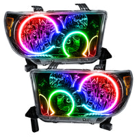 Oracle 07-11 Toyota Tundra Pre-Assembled Headlights - Black Housing - w/ BC1 Controller