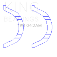 King Engine Bearings Nissan VR38DETT/VQ35AHR/VQ37HR Thrust Washer Set