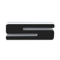 ORACLE Lighting Universal Illuminated LED Letter Badges - Matte Blk Surface Finish - S