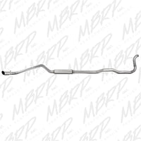MBRP 88-93 Dodge 2500/3500 Cummins 4WD ONLY Turbo Back Single Side Exit Alum Exhaust System